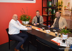 Kees Westerlaken (Royal Brinkman), Nanne Bentvelzen (VB) and Pascal den Heijer (Scre3ns)